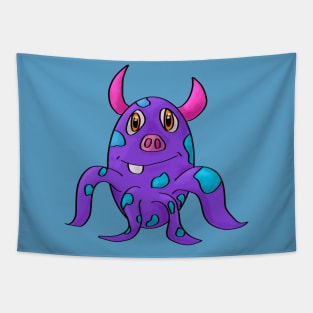 Squid Monster Tapestry