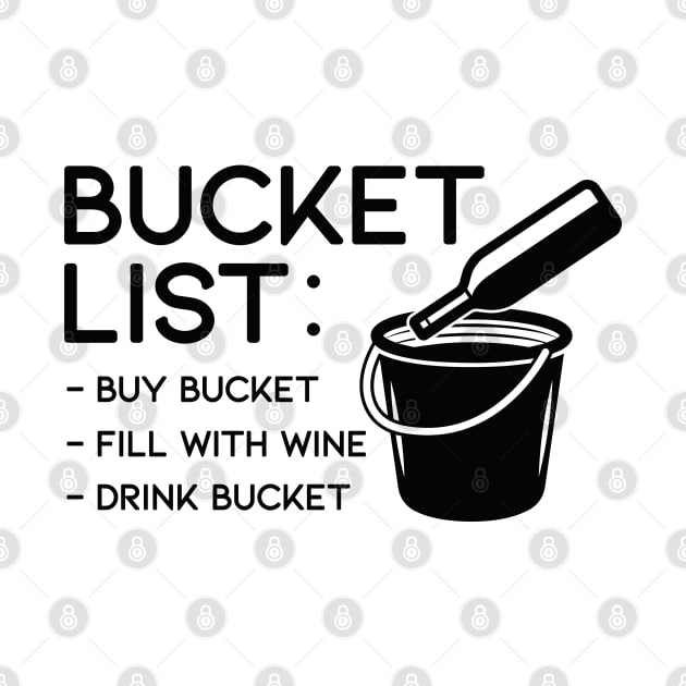 Bucket List Wine by LuckyFoxDesigns