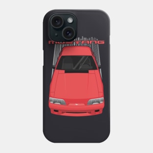 Mustang 1987 to 1993 Fox - Red Phone Case