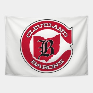 Classic Cleveland Barons Hockey Tapestry