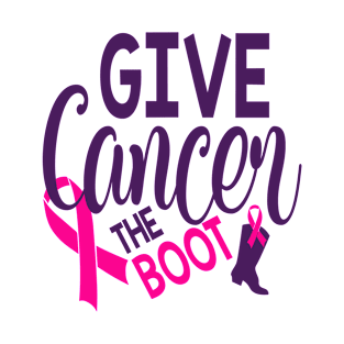 Give Cancer The Boot T-Shirt