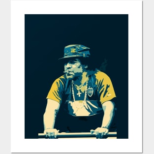 Maradona and Pele pop art posters & prints by ShendyArt
