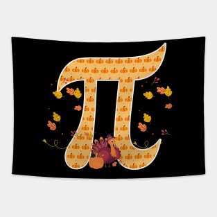 Pi Funny Math Pie Thanksgiving Fall Autumn Tapestry