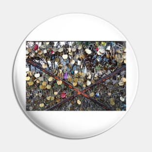 Paris love locks Pin