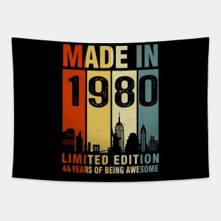 Made In 1980 44th Birthday 44 Years Old Tapestry