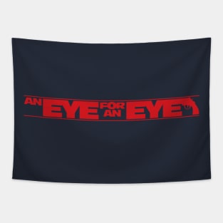 An Eye for an Eye Tapestry