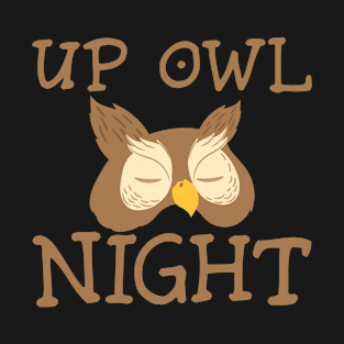 Owls Joke Pun Night Hoot Wisdom Flight T-Shirt