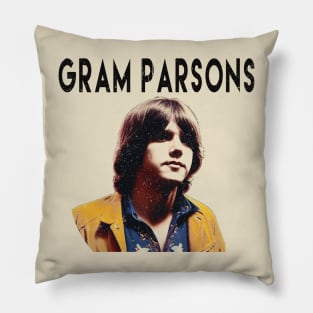 Gram Parsons Pillow