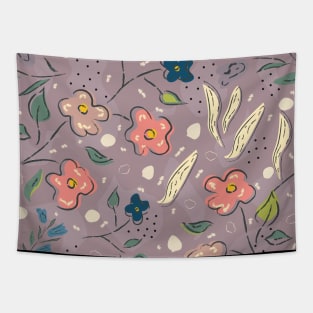 Floral Pattern Tapestry