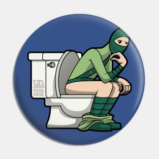 The Thinker Ninja Pin