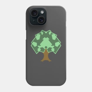 Geometric Tree Phone Case