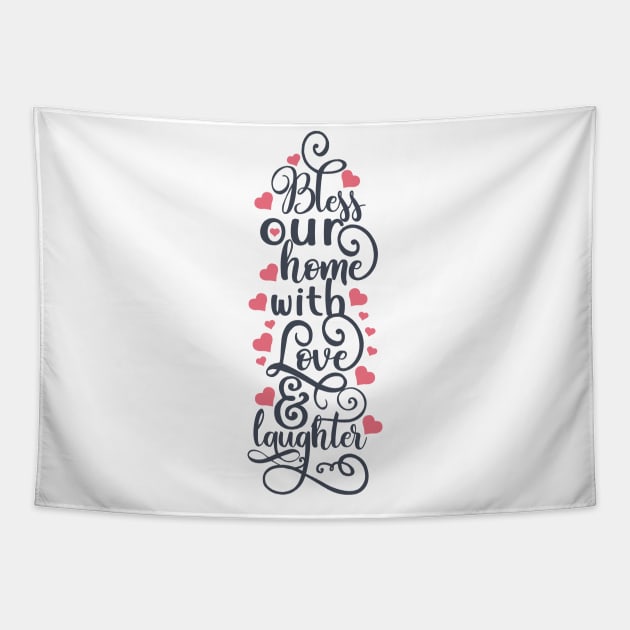 bless our home Tapestry by holidaystore