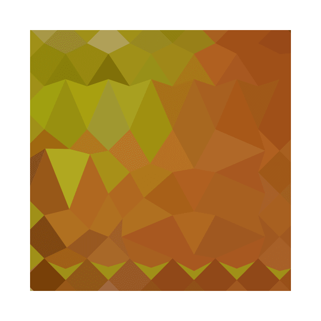 Cocoa Brown Abstract Low Polygon Background by retrovectors