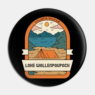 Lake Wallenpaupack Vintage Travel Pin