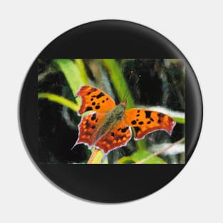 Question Mark Butterfly Pin