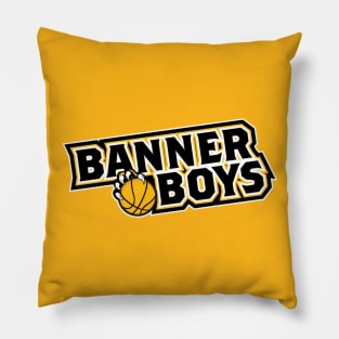 Banner Boys Wordmark Logo Pillow