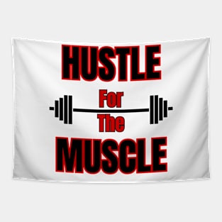 Hustle For The Muscle Fitness Grind Tapestry