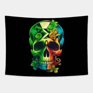 irish skulls Tapestry