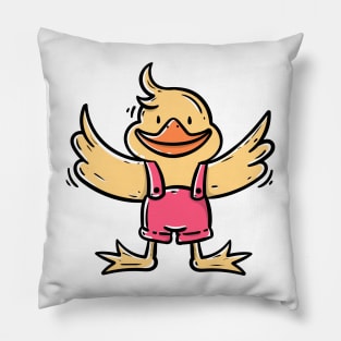 happy duck Pillow