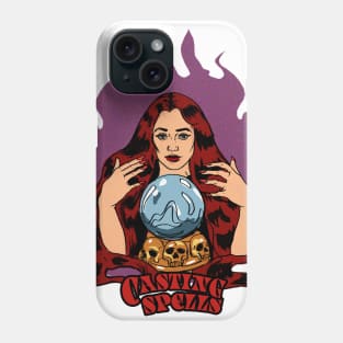 Casting spells Phone Case