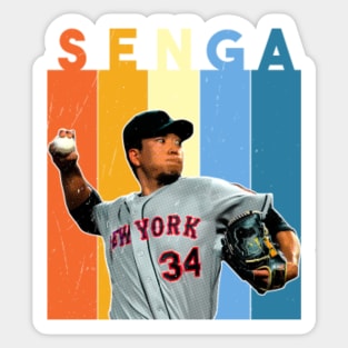 The ghost Forkball - Kodai Senga III - NYM Sticker for Sale by