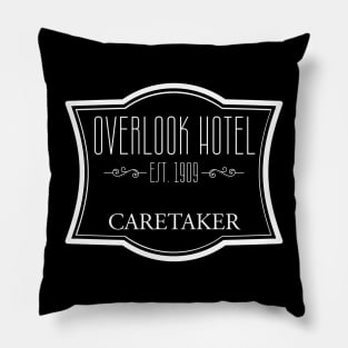 Overlook Caretaker - White Print Pillow