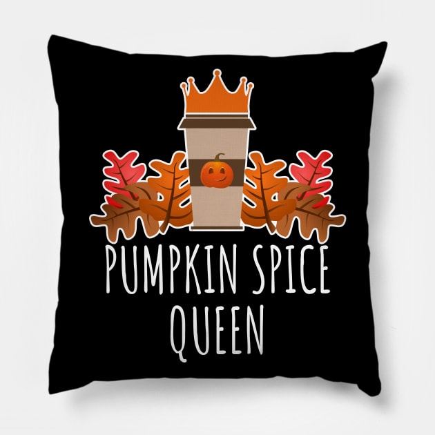 Pumpkin Spice Queen Pillow by LunaMay