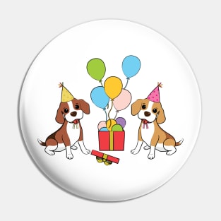 Dog Birthday Pin