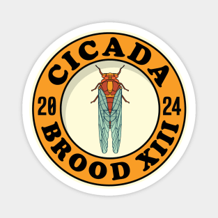 Cicada Brood XIII Periodical Cicada Magnet