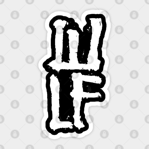 The Last Of Us Part 2 Wlf Spray Logo The Last Of Us Sticker Teepublic