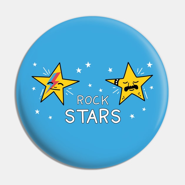 Rock Stars Pin by Andy McNally