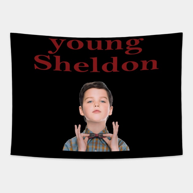 YOUNG SHELDON Tapestry by l designs