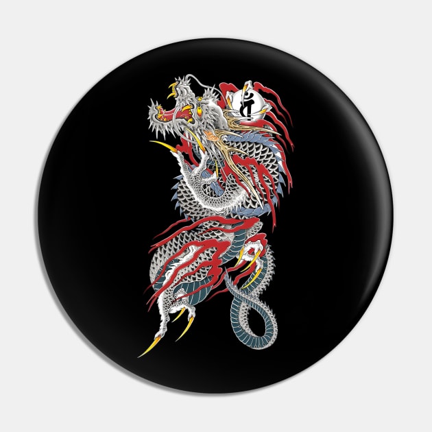 Kiryu Tatoo Pin by wenderinf