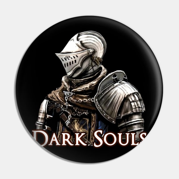 Dark Souls - Elite Knight - colour Pin by 666hughes
