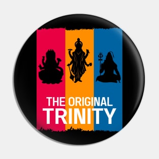 The Original trinity - Brahma Vishnu Mahesh Pin