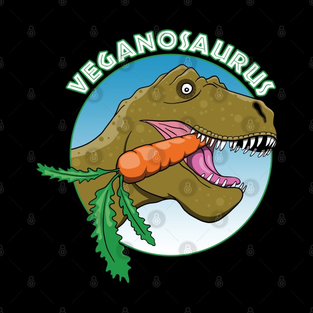 Vegan Dinosaur by TMBTM