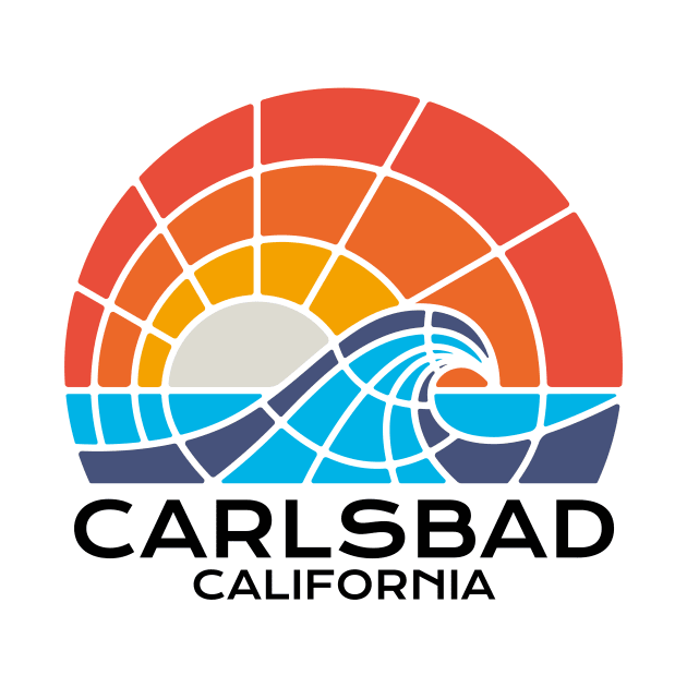 Carlsbad California by TravelBadge