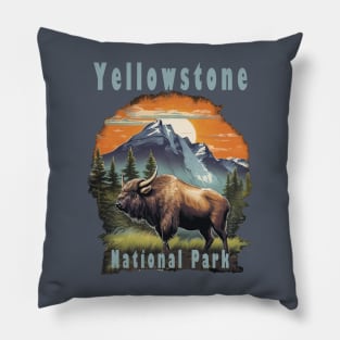 Yellowstone National Park Pillow