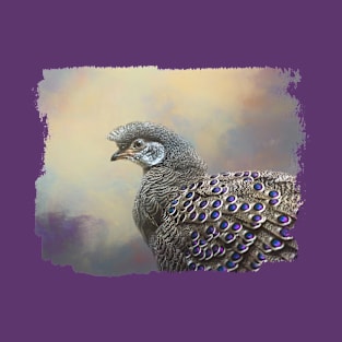 Gray Peacock Pheasant 01 T-Shirt