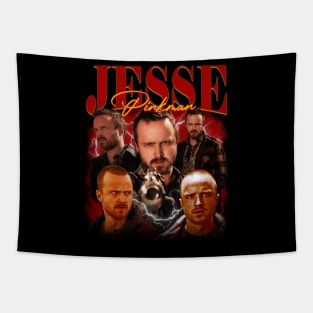 Jesse Pinkman Vintage  Golden Himalayas Bootleg Tapestry