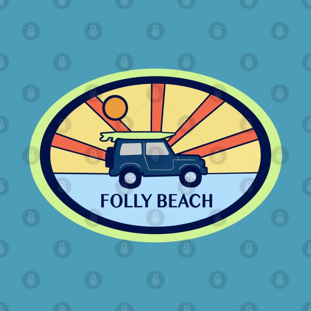 Folly Beach by Trent Tides