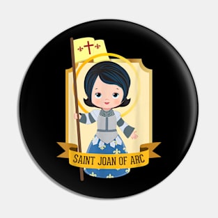 St Joan of Arc Am Not Afraid I Was Born Do This Saint Pin