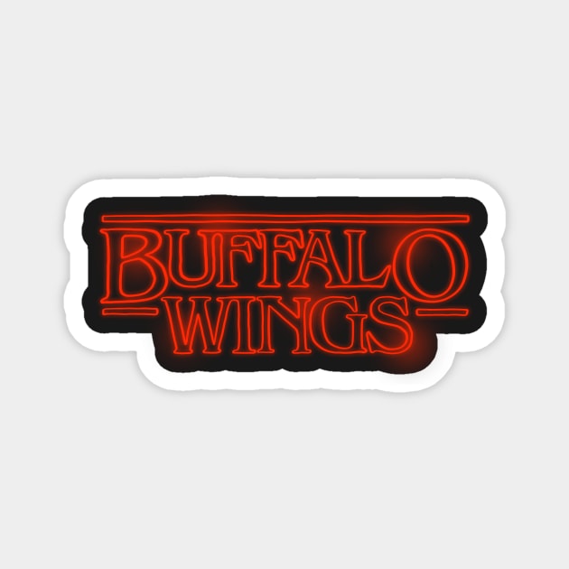 Buffalo Wings Magnet by Adamtots