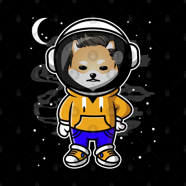 Hiphop Astronaut Dogelon Mars Coin To The Moon Crypto Token Cryptocurrency Wallet Birthday Gift For Men Women Kids by Thingking About