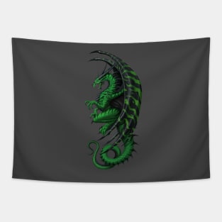 Master Dragon green Tapestry