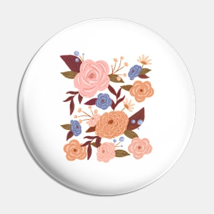 Secret Garden - Mauve Pin