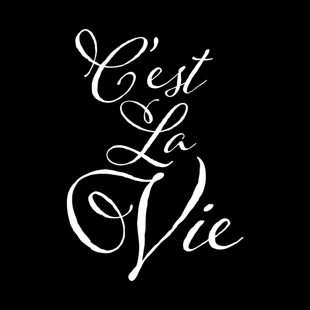 C'est La Vie French by AntiqueImages