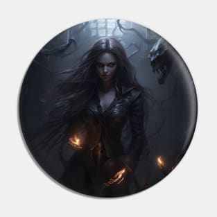 Creepy And Attractive Banshee Pin