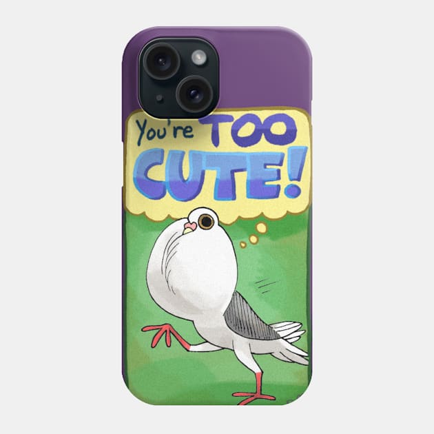 You're TOO CUTE! Phone Case by ProfessorBees