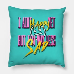 way less sad by ajr Pillow